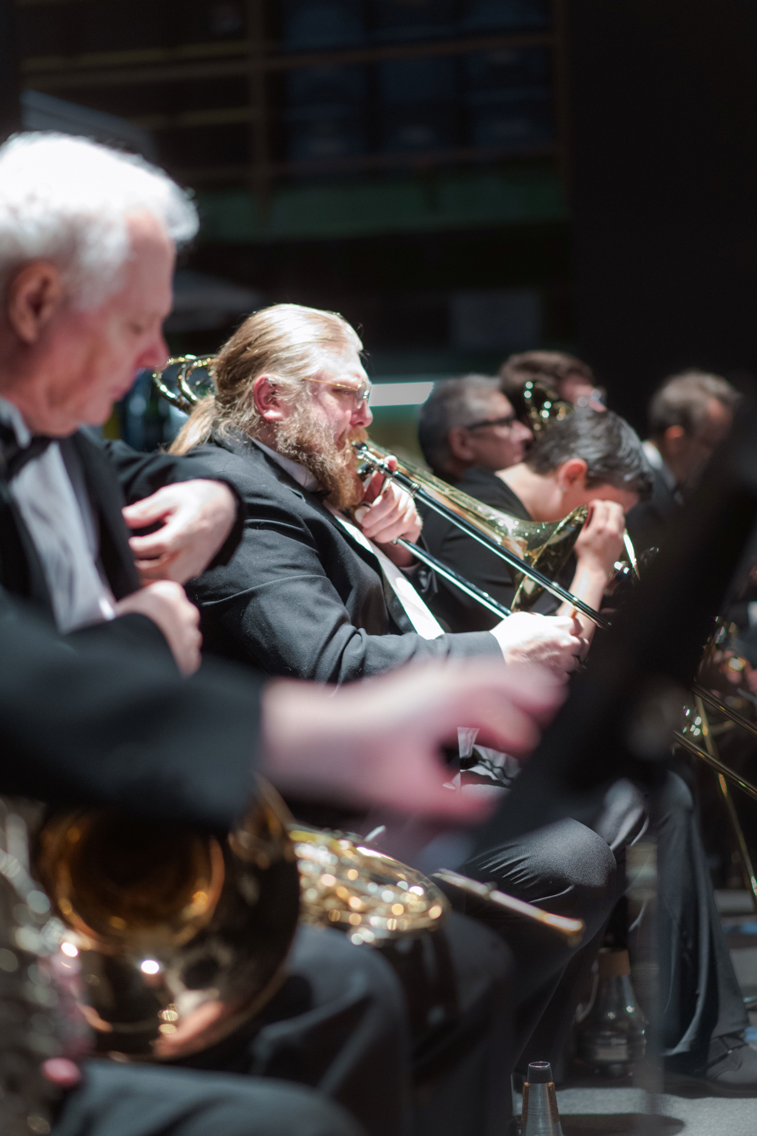 Glens Falls Symphony musicians performing